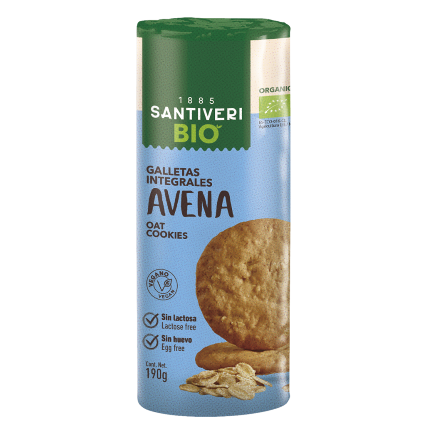 Galletas Integrales De Avena Bio G Santiveri